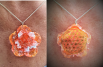 fleur orangée